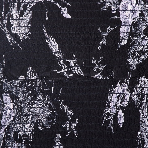 [Cinq A Sept] Silk Smocked Top - Picture 11 of 11